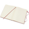Блокнот MOLESKINE Classic Medium, линейка, красный QP050F2
